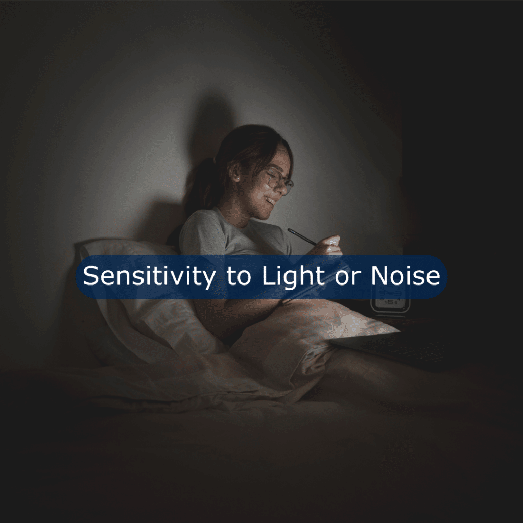 Sensitivity to Light Or Noise
