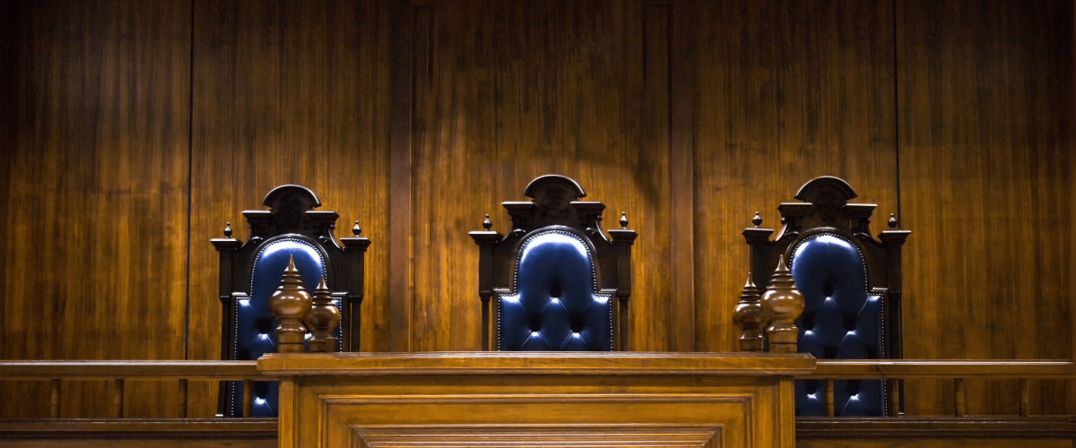 Image of the judges bench