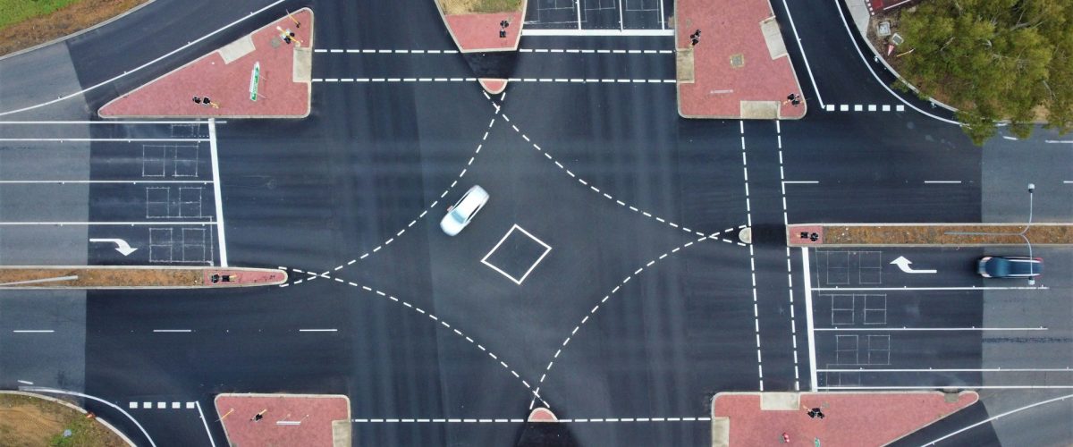 Markings of an intersection