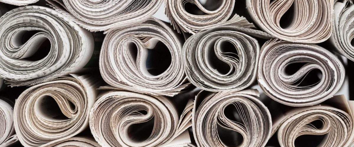 Case Summary Image_rolled newspaper