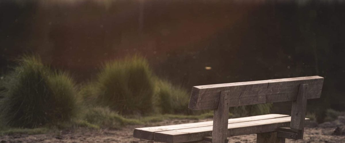 Image of an empty bench